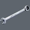 Dual-End Open & Ratchet Box Wrench (Fixed Open End + Ratchet Box End)